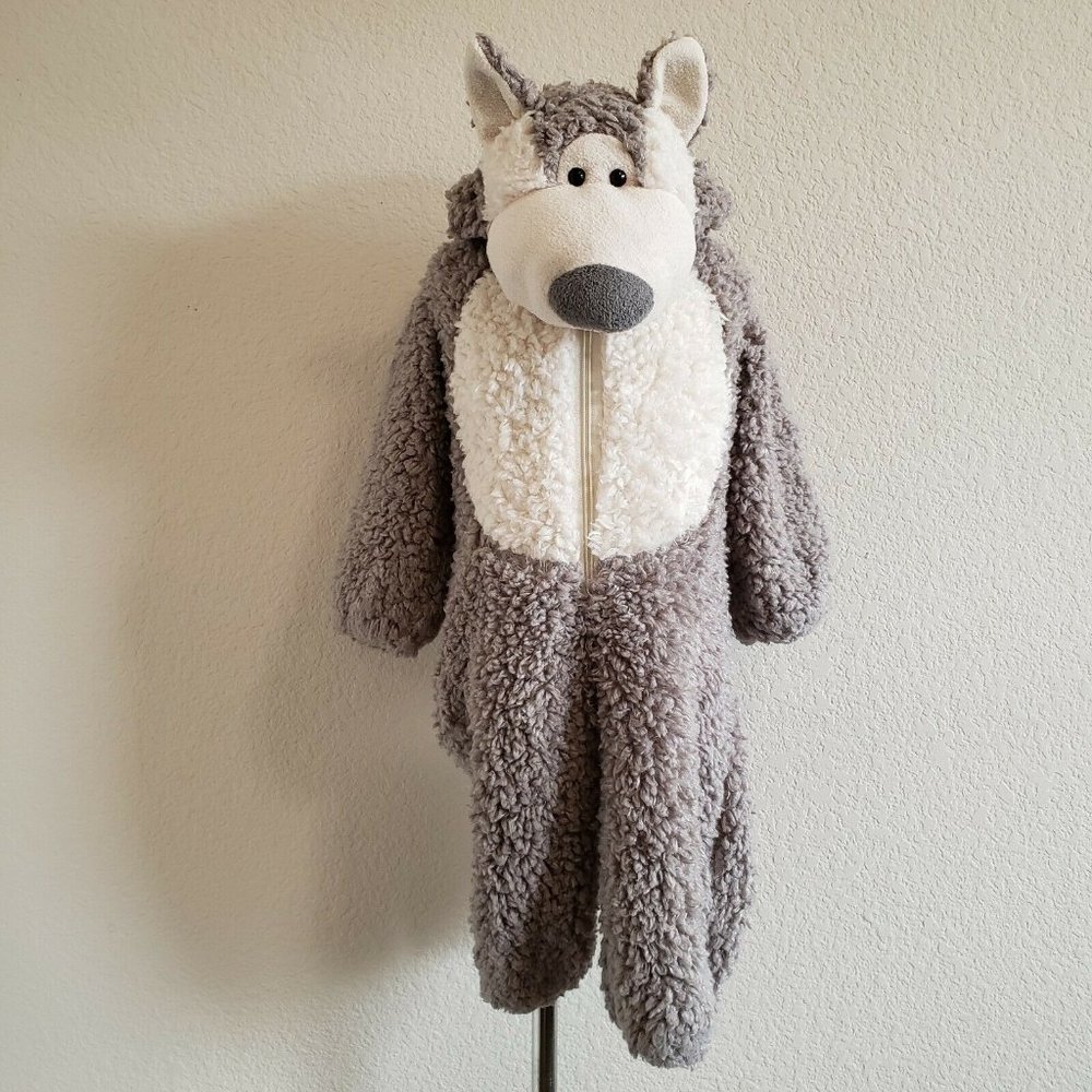 Paradise Wolf Little Red Riding Hood Fuzzy Hooded Halloween Costume 12-18M